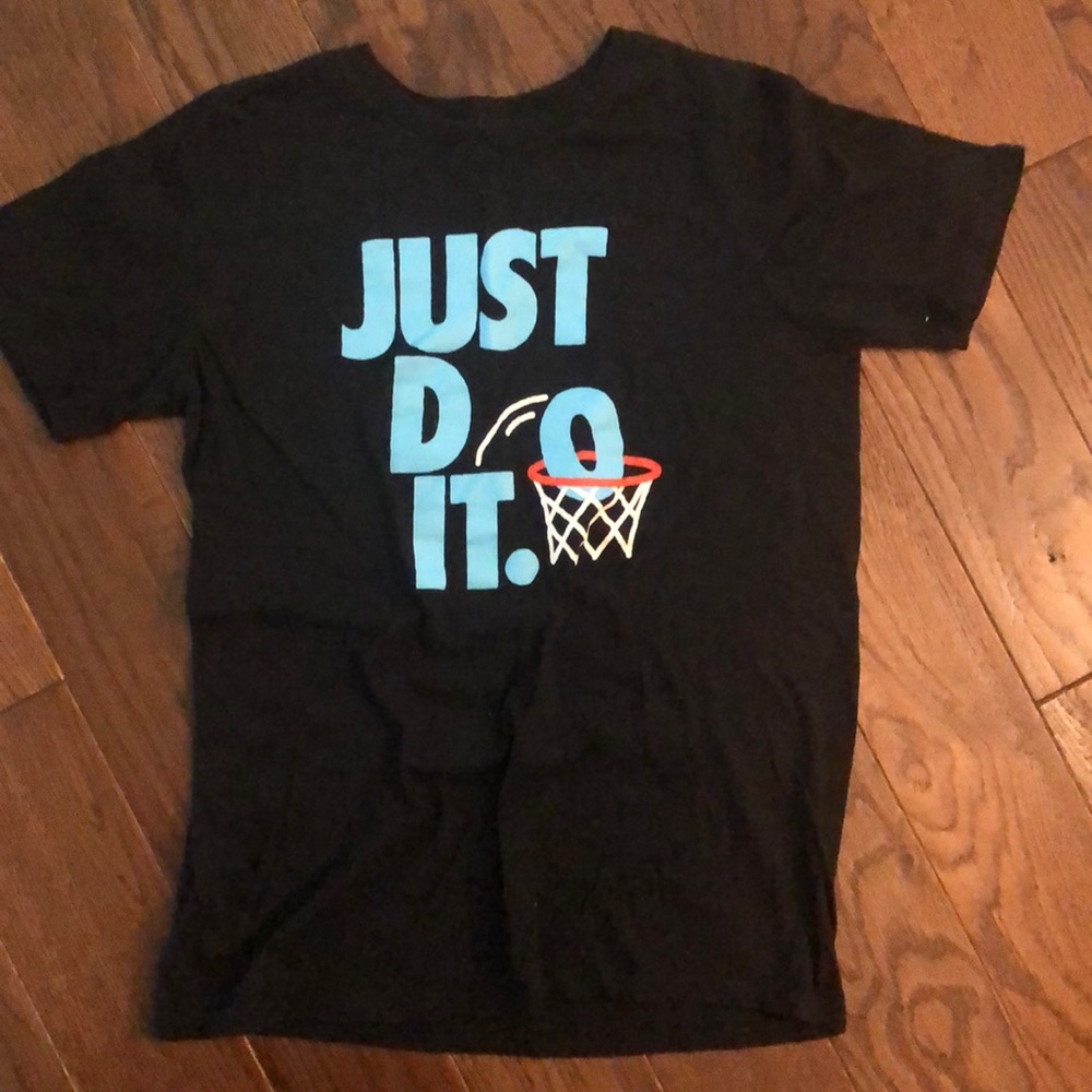 Nike, Just Do It Basketball Tee, size L